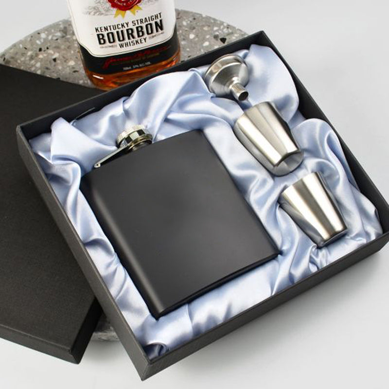 Personalized Groomsmen Gift, 7 Engraved Flasks, Groomsmen Flasks