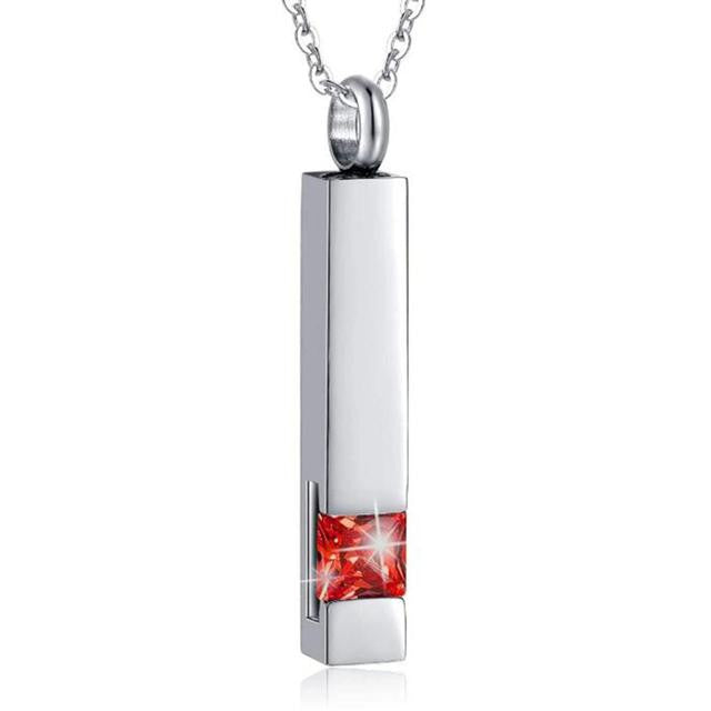 Stainless Steel Cylinder Urn Pendant Necklace For Men Keepsake Memorial  Jewelry With Fill Kit From Misyoujewelry, $2.01 | DHgate.Com
